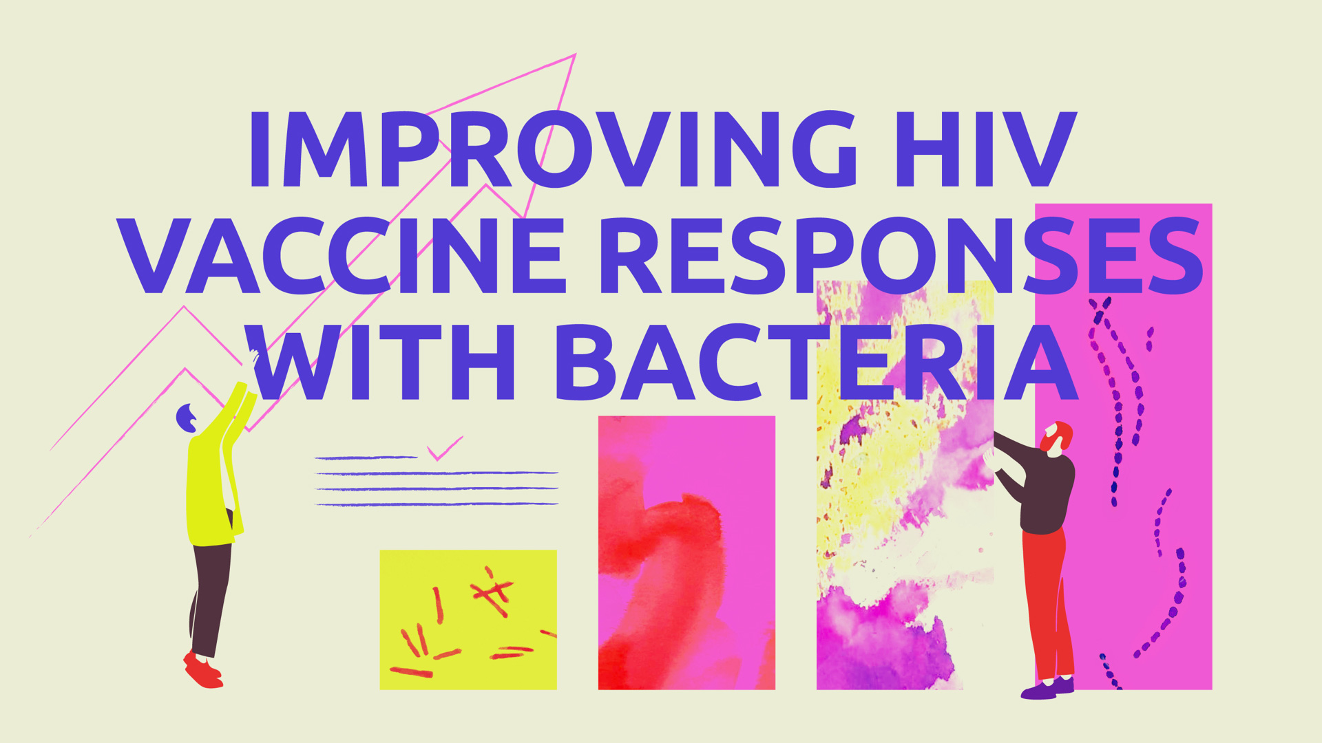 Improving HIV vaccine responses with bacteria