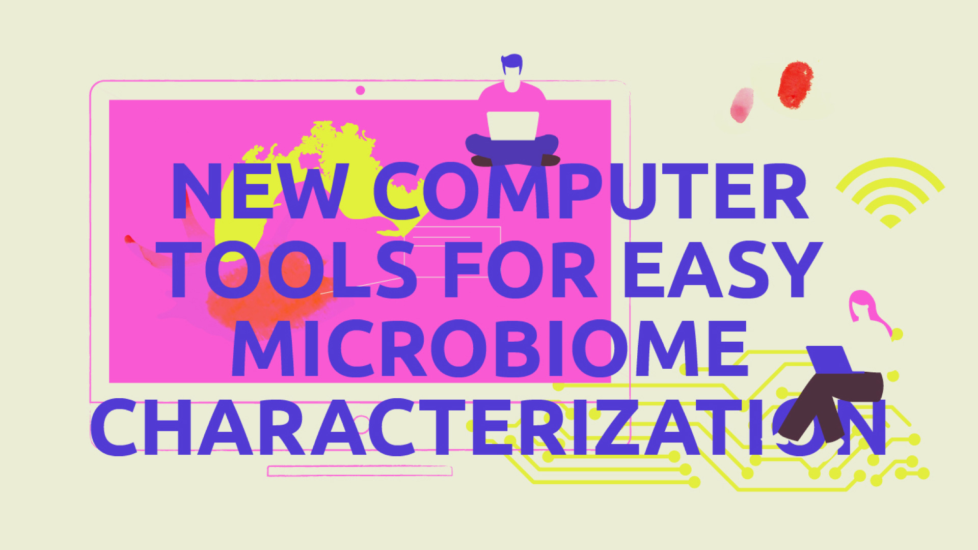 New computer tools for easy microbiome characterization